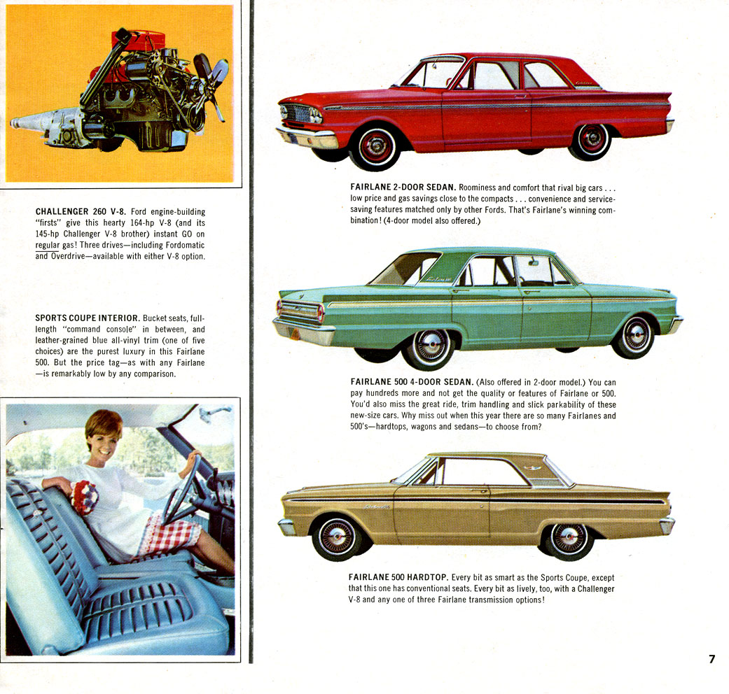 1963 Ford Brochure Page 3